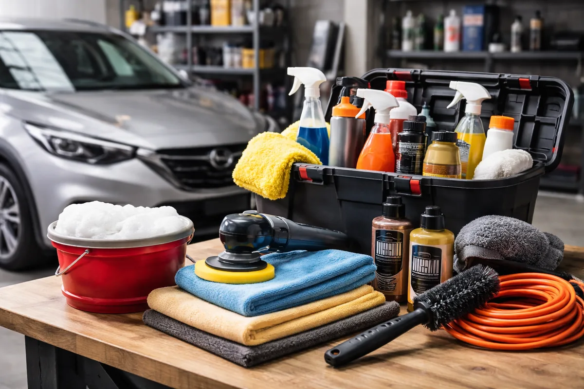 Comment choisir les accessoires indispensables pour l'entretien de votre voiture