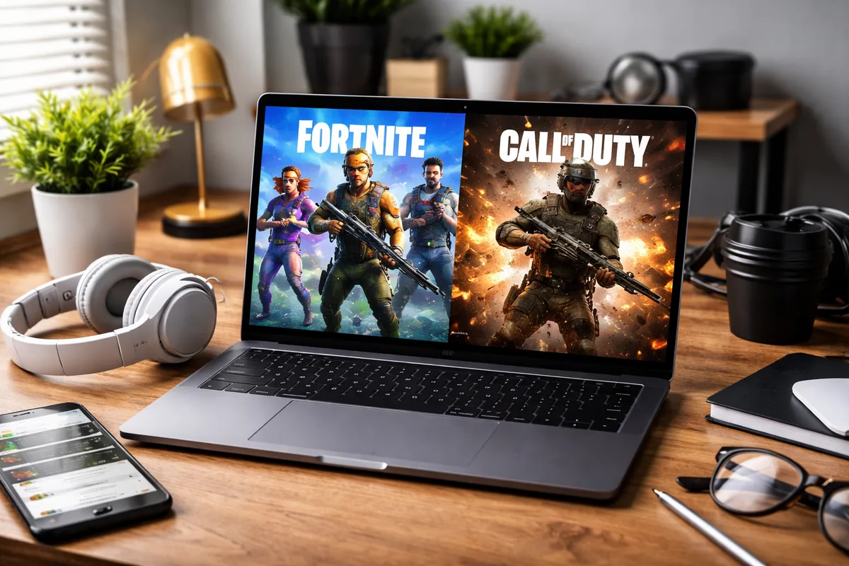 Comment s'informer sur les nouvelles mises à jour de Fortnite et Call of Duty