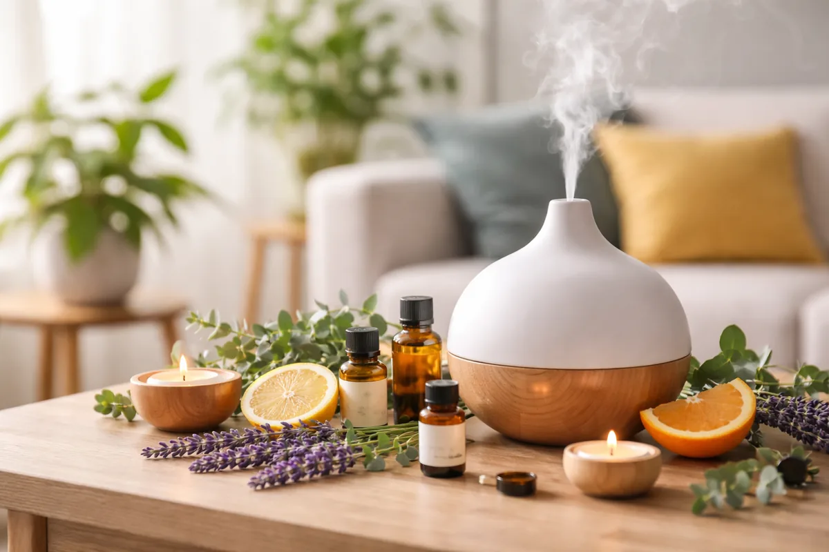 Les bienfaits de l'aromathérapie pour le bien-être à la maison