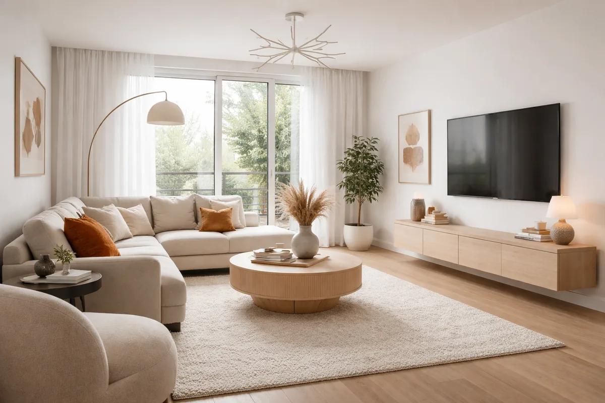 Comment choisir la bonne décoration pour un salon moderne de 30 m²