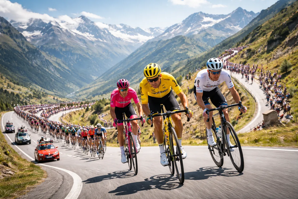 L'évolution des compétitions de cyclisme : un regard sur les grands tours