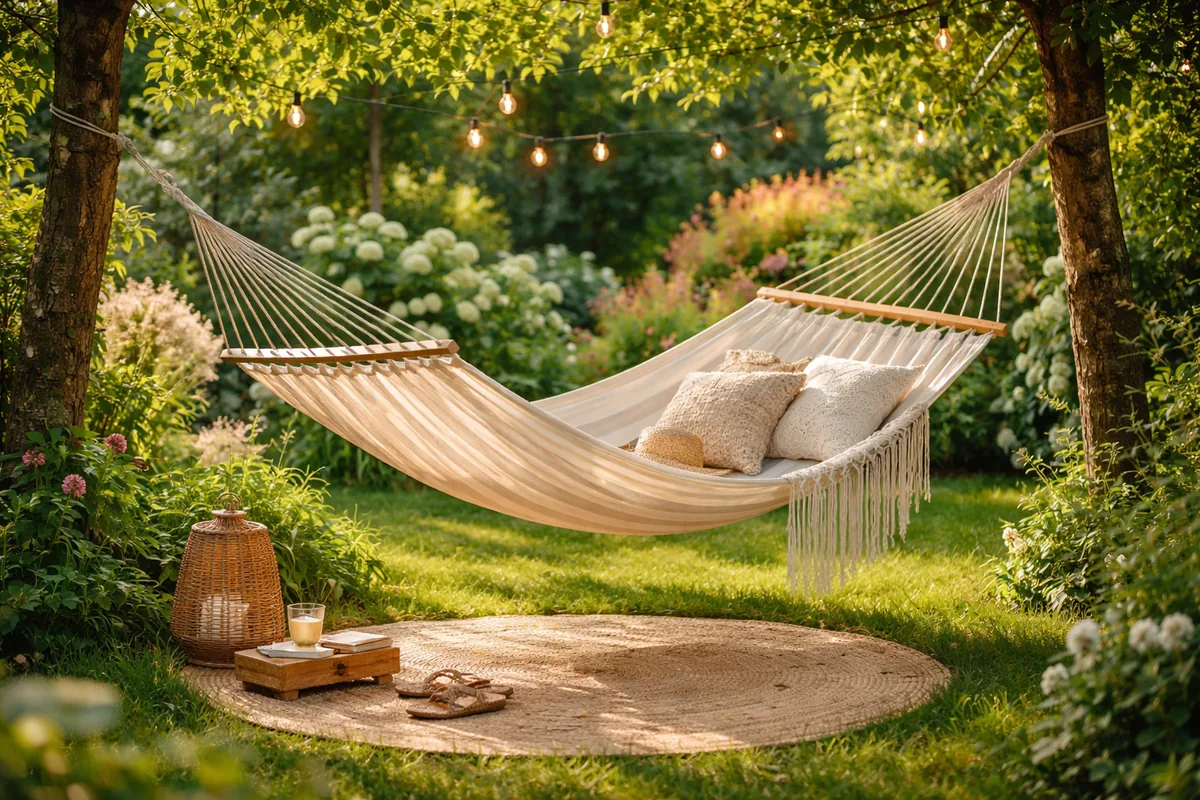 Comment choisir un hamac suspendu pour un jardin confortable et relaxant